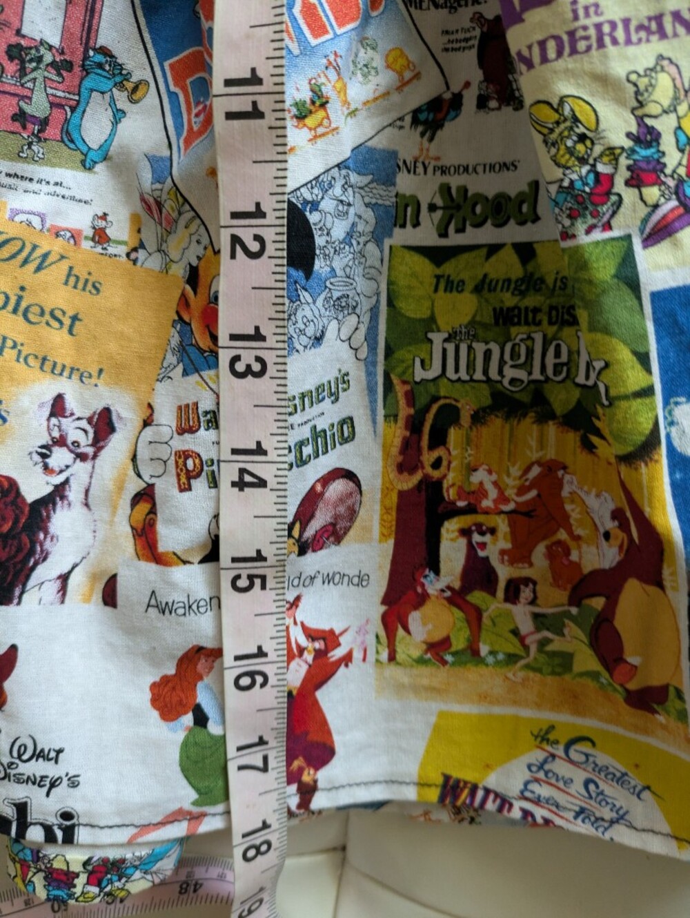 Handmade Disney Vintage Movies Skirt - Picture 7 of 12